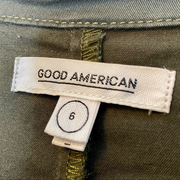 Good American FemFlight Hunter Green Long Sleeve Jumpsuit - Picture 8 of 11